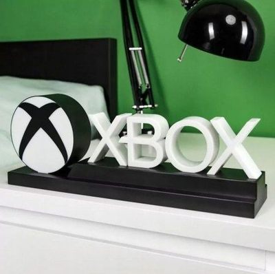 Dritë dekorative Xbox Icons Light, 30cm, me dy mënyra drite, e bardhë