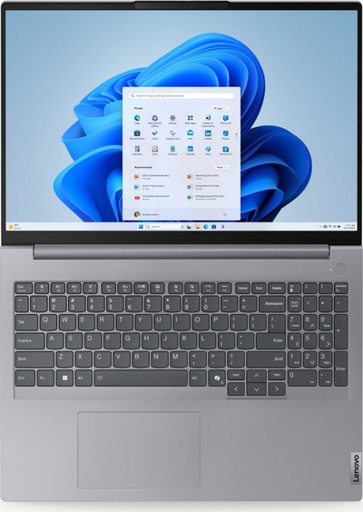 Laptop Lenovo ThinkBook 16 Gen 7, 16", AMD Ryzen 5 7535HS, 16GB RAM, 256GB SSD, AMD Radeon 660M Graphics