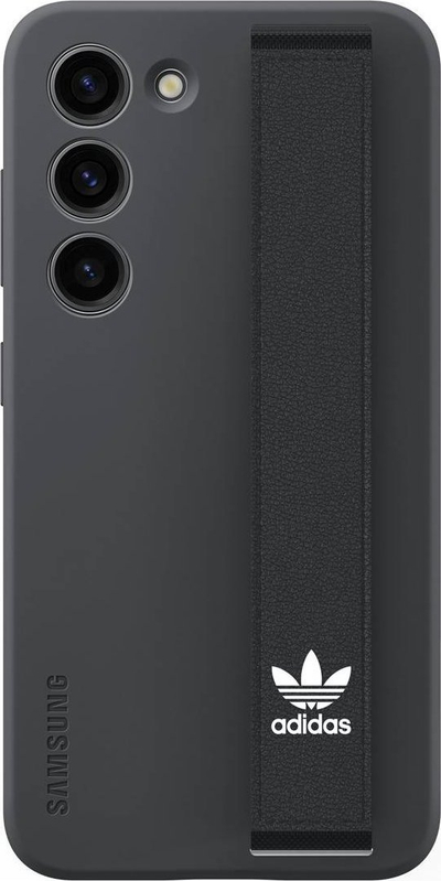 Rrip telefoni Samsung Adidas Originals GP-TOS911TLBBW, për Galaxy S23 S23 Plus S23 Ultra, i zi