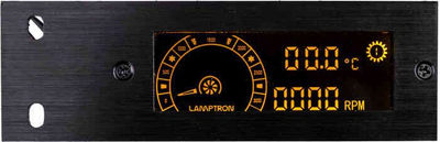 Kontrollues ventilatoresh PC Lamptron TC20 Sync Edition, 2 slote PCI, RGB, i zi