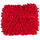Jastëk larës makine Dirt Devil Microfiber, 24x18x4 cm, mikrofibër, i kuq