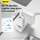 Karikues Baseus GaN5 Pro, 2x USB-C, USB-A, 65W, i bardhë