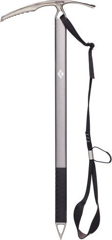 Kazmë akulli Black Diamond Raven With Grip, 55 cm, argjend me të zezë
