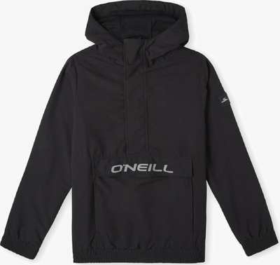 Xhaketë për kalamaj O'Neill Outdoor, me kapuç, që mban erën, e zezë