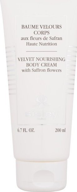 Krem trupi Sisley Paris Velvet Nourishing, me lule shafrani, 200ml, i bardhë