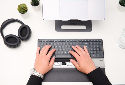 Док за глушец Contour Design RollerMouse Go, ергономски, црн