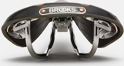 Shalë biçiklete Brooks Swift, lëkurë, shina çeliku, e zezë