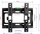 Mbajtëse muri për TV KING MOUNT KG-1035 Alabama, 13"-48", VESA 200x200, e zezë