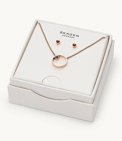 Set vathë + qafore Skagen SKJB1007791