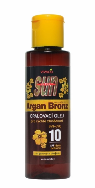 Vaj Sun Argan Oil SPF 10, 100 ml