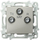 Prizë murale RTV SAT SAPPHIRE Ospel, pass through, cashmere beige