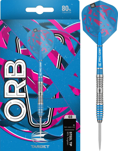 Shigjeta për pikado Target ORB, 21g, 3 copë, shumëngjyrëshe