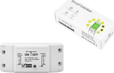 Ndërprës smart WiFi LXU402, 230V, 10A, i bardhë