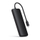 Përshtatës Satechi Aluminium USB-C Hybrid Multiport me kuti për SSD, i zi