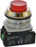 Копче за контрола Promet W0 NEF30 W XY C, 30mm, самовраќачко, 1NO 1NC, црвено
