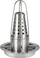 Stoj për pulë Brunbeste BB-3474, 18 x 18cm, çelik inox, argjendtë