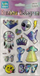 Stickerë dekorativë Stnux Rainbow Hologram, set me alienë, shumëngjyrësh