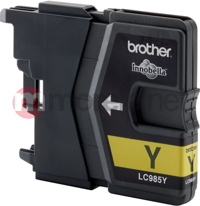 Kasetë boje Brother LC985Y, 5ml, e verdhë