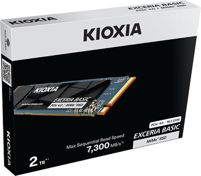 SSD NVMe KIOXIA Exceria Basic, PCIe 4.0, M.2 2280, i zi