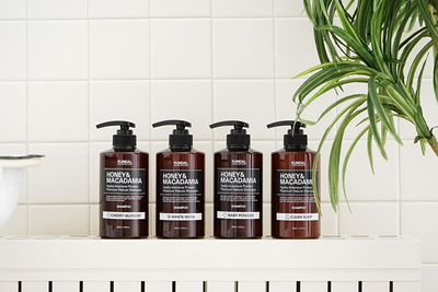 Shampo për flokë Kundal Honey & Macadamia Amber Vanilla Hydrating Shampoo