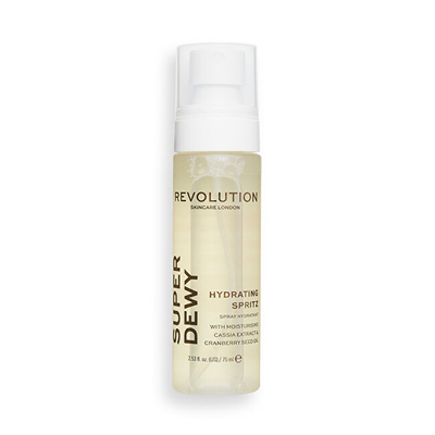Sprej hidratuese për lëkurë Revolution Skincare Superdewy 75 ml