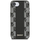 Футрола за телефон DKNY Leather Checkered Mono Pattern за iPhone 16e, MagSafe, црна