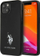 Mbulesë telefoni U.S. Polo Assn Horses për iPhone 13 6.1\", hardcase TPU, e zezë