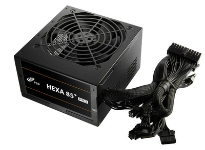 Напојување FSP Fortron Hexa 85+ Pro 650W, 80 Plus Bronze, ATX, црно