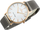 Ora dore G. Rossi 10771B-3B4, mekanizëm quartz, metalike argjend me rosegold, për goca