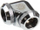 Adapter ftohës uji BitsPower BP E90DML, lidhës 90°, për tuba 12mm, i zi