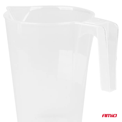Gotë matëse universale Womax, 1000 ml, plastikë e tejdukshme, transparente