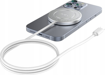 Karikues wireless JOBY me MagSafe, i bardhë