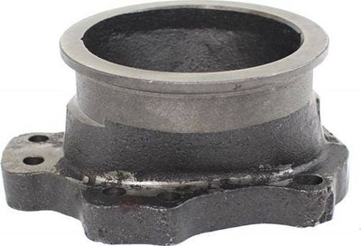 Downpipe TurboWorks_D, Flanxhë T25 T28 GT25 GT28 me 3" V Band, gize