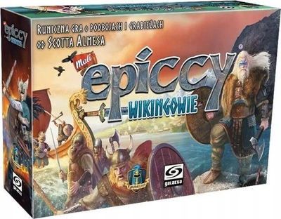 Lojë tavoline Galakta Mali Epiccy Wikingowie, strategjike, për 1 deri 4 lojtarë, me shumë ngjyra