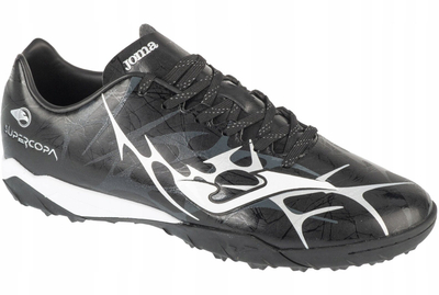 Këpucë futbolli Joma Super Copa 2501 TF, turf, lëkurë sintetike, të zeza