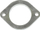 Flanxhë sistemi shkarkimi TurboWorks 54mm, 2 vrima, çelik inox