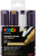 Set markerësh UNI Posca PC-8K, 4 copa, majë shpatore, shumëngjyrësh
