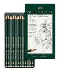 Faber-Castell 9000 Сет на Моливи, 12 Парчиња