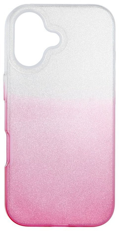 Mbulesë telefoni OEM SHINING për iPhone 17, transparente, rozë