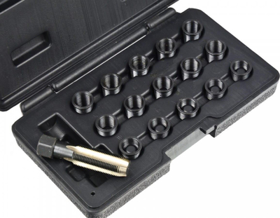 Set riparimi për fije qirinjsh GEKO, 16 copë, M14 x 1.25