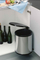 Канта за кујнски отпад WESCO Rondo, 13L, монтажa на врата, нерѓосувачки челик