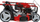 Kositëse me benzinë Einhell GC-PM 56/2 S HW, 56cm, vetëlëvizëse, e kuqe