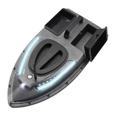 Barkë karremi Flytec V900, GPS, rikthim automatik, 2 bateri, gri karbon