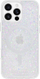 Maskë telefoni Kate Spade New York Chunky Glitter MagSafe, për iPhone 16 Pro Max, transparente me shkëlqim