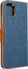 Mbulesë libri Canvas për Xiaomi Redmi Note 13 Pro 5G, me xhepa për karta, navy blue