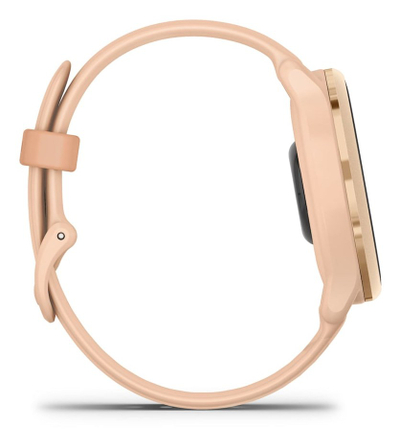 Ora inteligjente Garmin Vivoactive 6, ekran AMOLED, GPS, ngjyrë rozë e çelët