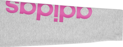 Leggings për goca adidas Lin Tig Jr IC3580, të ngushta, pambuk i përzier, gri