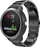 Rrip çeliku për orë Garmin Vivoactive 3, inox, i rregullueshëm, i zi