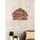 Llambë tavani dru+bamboo Ø32×65 cm (HM7372)