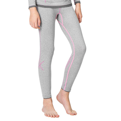Rroba të brendshme termoaktive për goca Spokey Elsa Set Jr, set bluzë edhe pantalona, rozë
